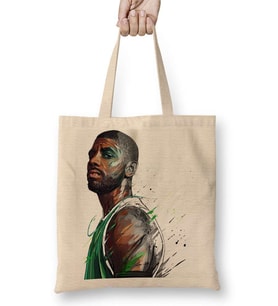 Kyrie Irving 003 Kyrie İrving Bez Çanta Uzun Saplı