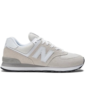 New Balance 574 Leather Unisex Sneaker Hakiki Deri Günlük Spor Ayakkabı Bej