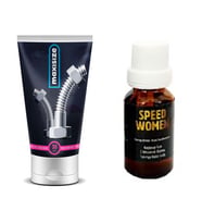 MaxiSize Penis Bakım Kremi + Speed women Kadın Damlası