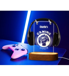 BK Gift Kişiye Özel İsimli Gamer Tasarımlı Led Lamba-1, Gece Lambası, Ev Dekorasyonu, Işıklı Pleksi Biblo