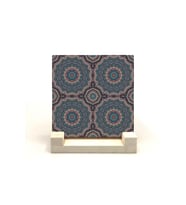 Mandala Baskılı Taş Masaüstlük 10X10