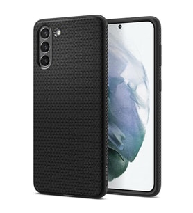 Spigen Galaxy S21 ile Uyumlu Kılıf Liquid Air Matte Black (Siyah)
