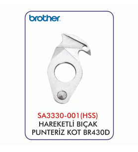 BR430D Punteriz Kot Hareketli Bıçak (HSS)