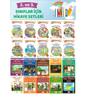 2.ve 3.Sınıflar İçin Hikaye Setleri 2 (20 Kitap) (Karışık)