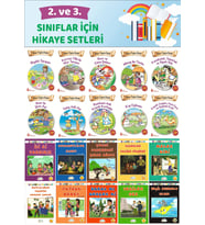 2.ve 3.Sınıflar İçin Hikaye Setleri 2 (20 Kitap) (Karışık)