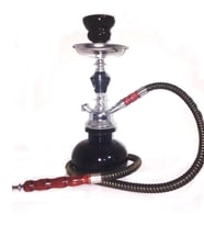 Küçük Boy Nargile Takımı - Siyah
