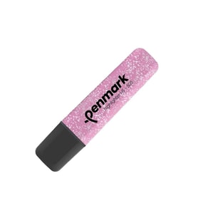 PENMARK HS-505-17 FOSFORLU KALEM METALİK SİMLİ PEMBE