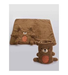 Ayıcıklı Unisex Bebek Battaniye