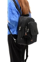 Hem Sırt Hem Göğüs  Spor Genç Kadın Çantası Siyah (Model: 571-8D) 