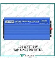 1000 Watt 24V Tam Sinüs İnverter Lexron