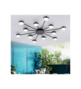 Modern Led Tavan Avize 12'li