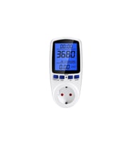 Dijital Elektrik Tüketim Ölçer, 220V 16A, Işıklı LCD Ekran