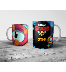 Pixxa Brawl Stars Otis Kupa Bardak Model 1