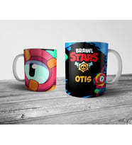 Pixxa Brawl Stars Otis Kupa Bardak Model 1