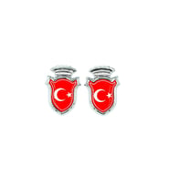 GHİA Etiket Arma Etiketçilerin Vazgeçilmezi Damla Sticker Türk Bayrağı