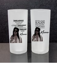 eJOYA Kişiye Özel 2'li Rakı Bardağı 111434