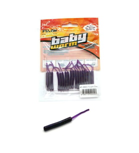 Fujin Baby Worm Fjbw03 5,2Cm Floating Purple Glow