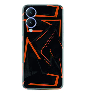 Vivo Y17S Kılıf Silikon Desen Özel Seri Zigzaglar 1651