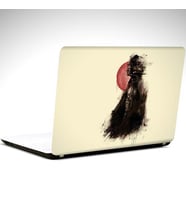 Samurai Darth Vader Laptop Sticker 12 İnch (29X24CM)