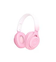 Zore M6 Plus Ayarlanabilir ve Katlanabilir Kulak Üstü Bluetooth Kulaklık (Pembe)