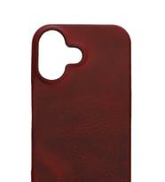 Naked Grain Case iPhone 17 Crimson Vow