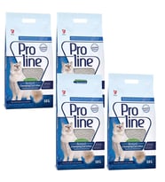 Pro Line Naturel Parfümsüz Kedi Kumu 10 Lt 4 Adet