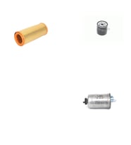 Bosch Filtre Bakım Seti Fiat Doblo 1.9 Dizel 2001-2005 68 Beygir Hava + Yağ f. + Yakıt Filtre Bosch