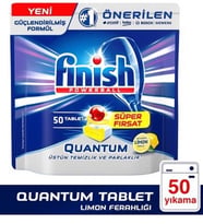 FINISH QUANTUM 50 ADET TABLET LİMON