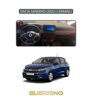DACIA SANDERO 2022+ EKRANLITORPİDO KORUMA HALISI GRİ KENAR