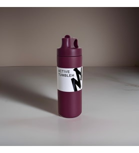 Çift Yalıtımlı Pipetli 550ML Stainless Steel Vakumlu Termos (Bordo)