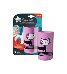 Tomme Tippee Süper Devrilmeyen Bardak 300 ml Mor/Pembe