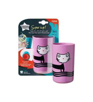 Tomme Tippee Süper Devrilmeyen Bardak 300 ml Mor/Pembe
