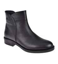Castle Black Hakiki Deri Bilek Boyu Kadın Bot SK-22676 SİYAH