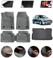 Opel Corsa C 2000-2005 Uyumlu Paspas Araca Özel Bagaj Havuzu MBS Gri