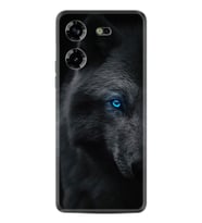 Tecno Pova 5 Kılıf Resimli Desenli Silikon Platinium Series Dark Wolfs 1834