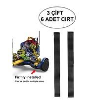 Hoverkart Hoverway Tüm Modeller ile Uyumlu Cırt 3 Çift 6 Adet