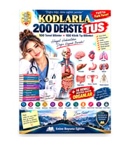 KODLARLA 200 DERSTE TUS Hazırlık Kitabı (Tamamı Renkli)