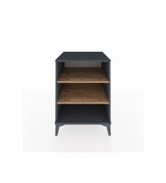 Kronos Komodin 2 Raflı 60x59x80 Antrasit-Çam