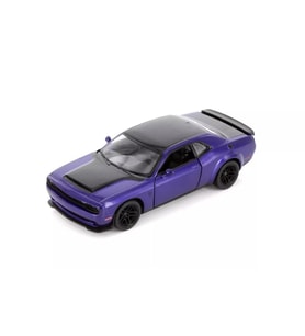 Kinsmart 2023 Dodge Challenger SRT Demon 170 Mor 1/40 Model Araba