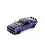 Kinsmart 2023 Dodge Challenger SRT Demon 170 Mor 1/40 Model Araba