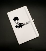 Kişiye Özel 29 Ekim Baskılı Beyaz Defter