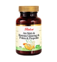 Balen V5 Arı Sütü-Kırmızı Ginseng-Polen-Propolis 1015mg 60 Tablet
