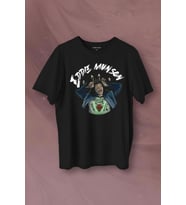 Eddie Munson Stranger Things Sezon 4 Baskılı Tişört Unisex T-Shirt (Siyah)