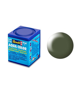 Revell Su Bazlı Maket Boyası 20 ml Dark Green Silk 36363