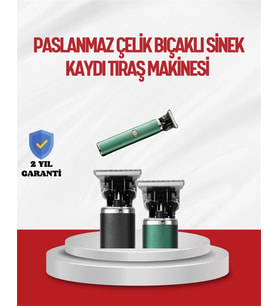 Saç Sakal Paslanmaz Çelik T-Bıçak Vücut Tıraş Makinesi