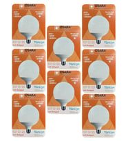 (8 Adet) 20W (120W) 6500K (Beyaz Işık) E27 Duylu (Kalın Duy) Glop Led Ampul