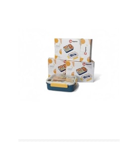 SEFER TASI 304 ÇELİK BÖLMELİ 620ML YEMEK/ BESLENME ÇANTASI