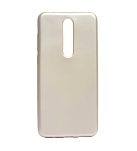 Nokia 5.1 Plus Uyumlu Kılıf Zore Premier Silikon Kapak (Mürdüm)