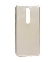 Nokia 5.1 Plus Uyumlu Kılıf Zore Premier Silikon Kapak (Mürdüm)