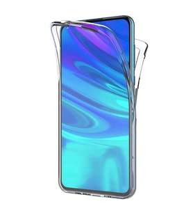 Huawei P Smart Z 360 Derece Kılıf Silikon Şeffaf Ön Arka